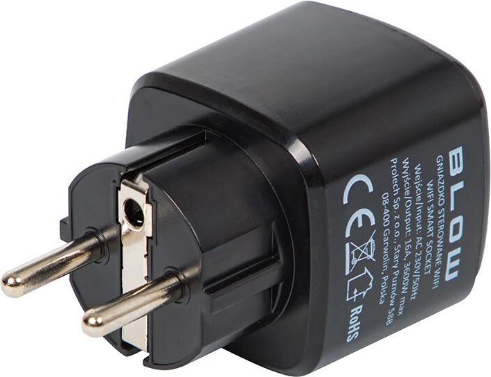 Produktbild Blow Intelligente WLAN-Steckdose TUYA V3 schwarz (WLAN)