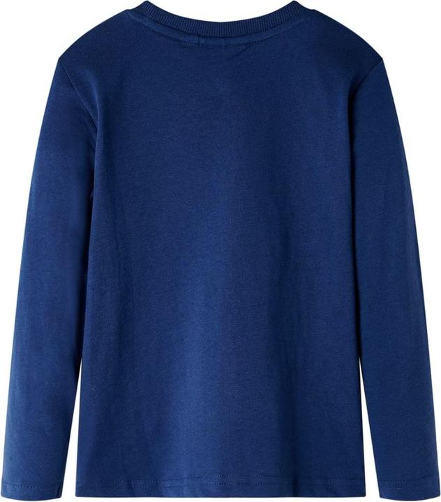Immagine prodotto VidaXL Camicia da bambino a maniche lunghe blu navy 104,Materiale: 100 (104)