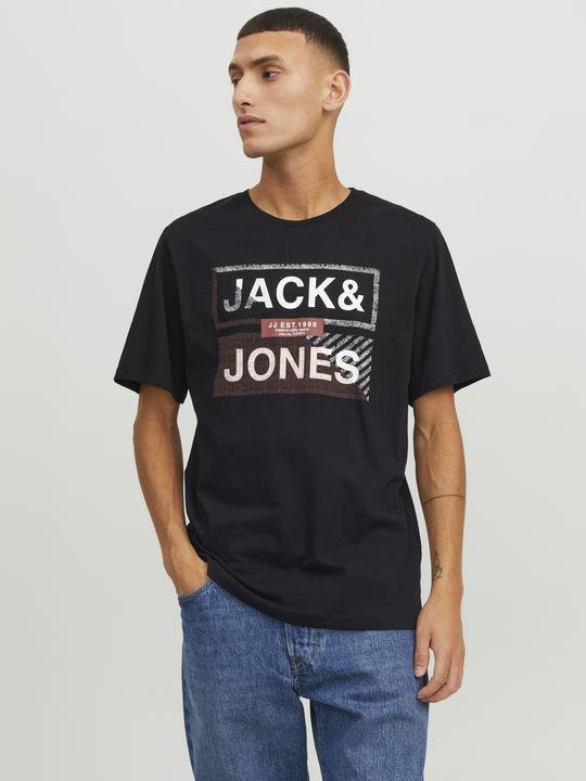 Produktbild Jack & Jones 3er-pack Gedruckt Rundhals T-shirt T-shirt (XL)