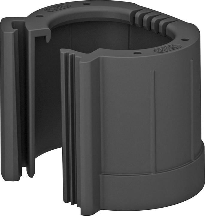 Produktbild OBO Bettermann 129 TB M25 SW Rohrendtülle teilbar metrisch PE schwarz 2047952