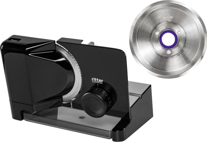 Produktbild Ritter DuoPlus Allesschneider Metallausf. inkl.Schinkenmesser 515047