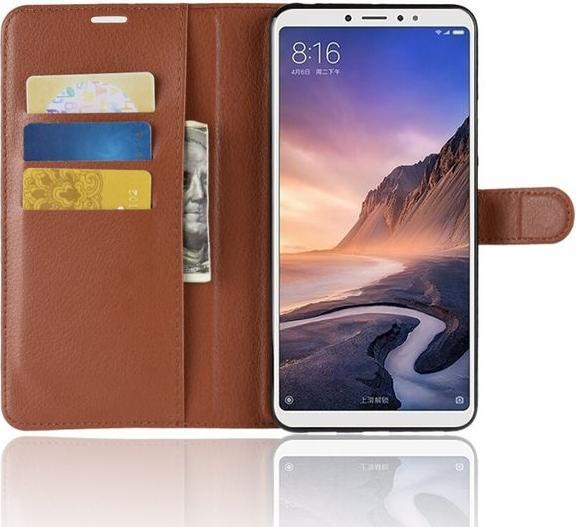 Produktbild MU Classic Litchi Leder Bookcover Series (Xiaomi Mi Max 3)