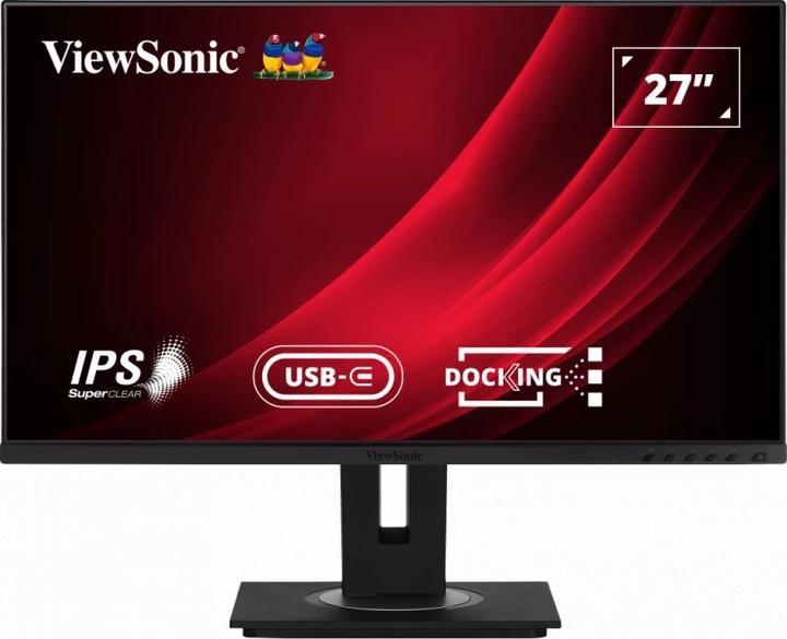 Actual product image Viewsonic VG2756-2K 68.6cm 27inch 16:9 QHD 2560x1440 Frameless SuperClear IPS LED Monitor with 5ms H (2560 x 1440 pixels, 27")