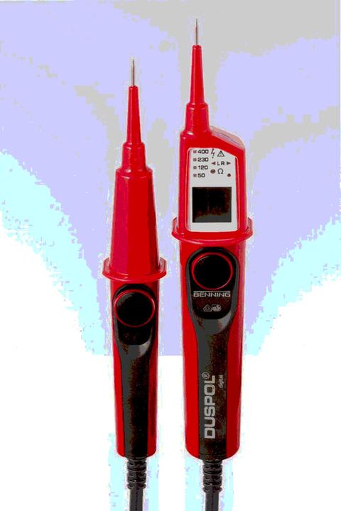 Actual product image Benning Double pole voltage tester DU (CAT IV 600V, CAT III 1000V)