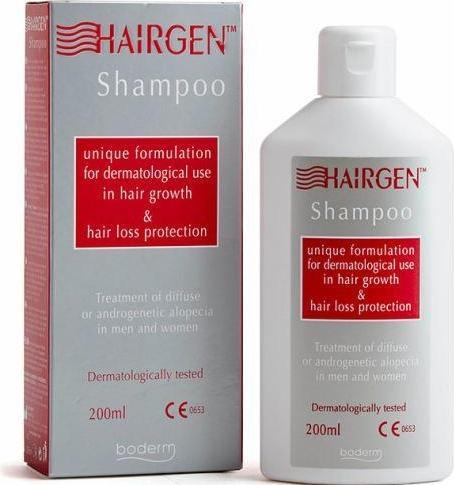 Produktbild Boderm Hairgen Shampoo 200ml (200 ml, Flüssiges Shampoo)