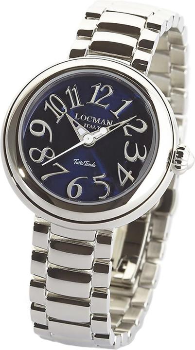 Immagine prodotto Locman Italia Orologio da donna Tutto Tondo argento blu Ref. 0361 (Orologio da polso analogico)