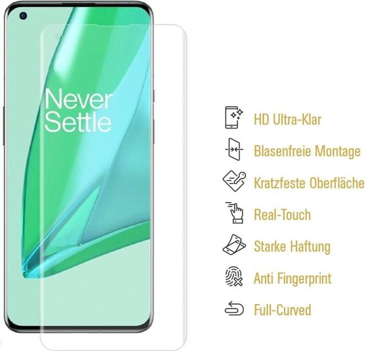 Produktbild Protectorking 3x Panzerfolie Anti-Shock HD Klar (3 Stück, OnePlus 9)