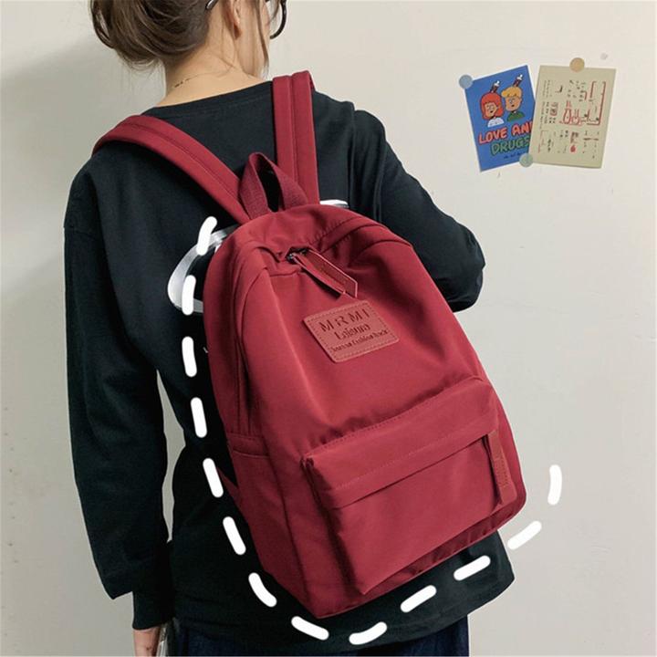 Produktbild Only-Bags.Store Minimalistischer Nylon-Rucksack, Tasche mit grosser Kapazität, wasserdichter Rucksack