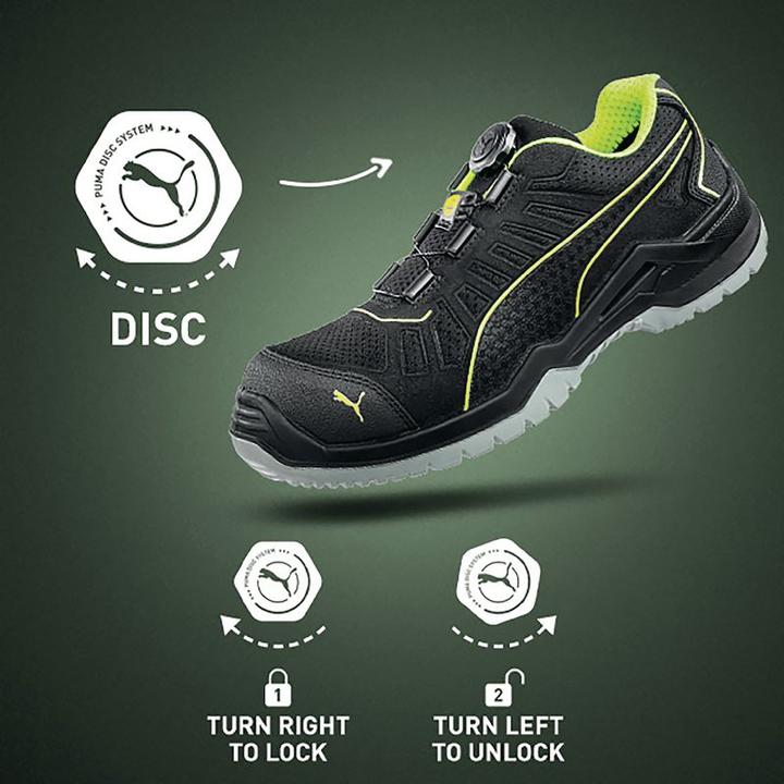 Actual product image Puma Fuse TC green Disc low S1P (S1P, 43)