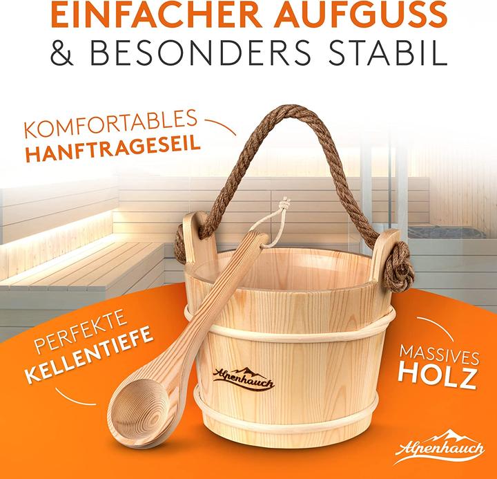 Produktbild Alpenhauch Eimer mit Kelle