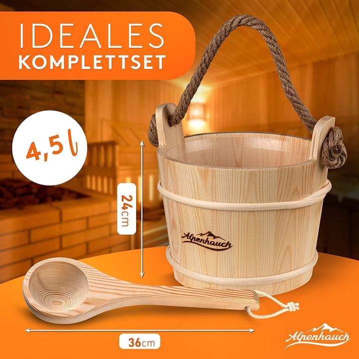 Produktbild Alpenhauch Eimer mit Kelle