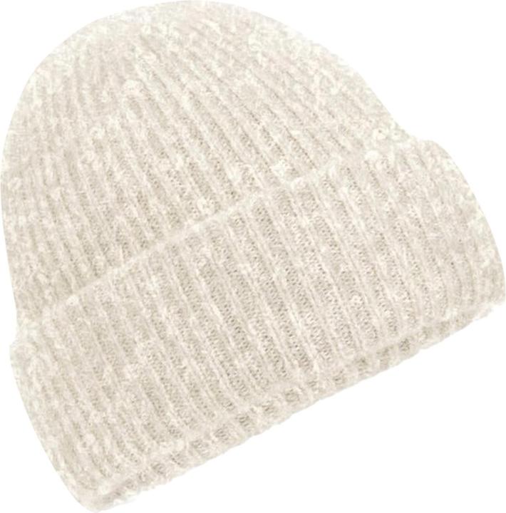 Actual product image Beechfield Womens/Ladies Marl Ribbed Beanie (One size)