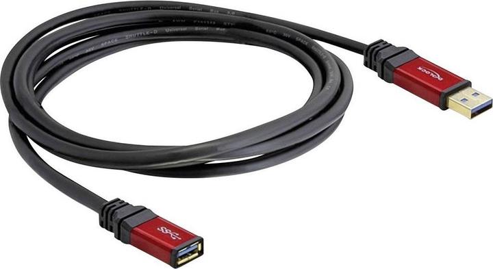 Actual product image Delock USB-A-USB-A extension cable (5 m, USB 3.0)