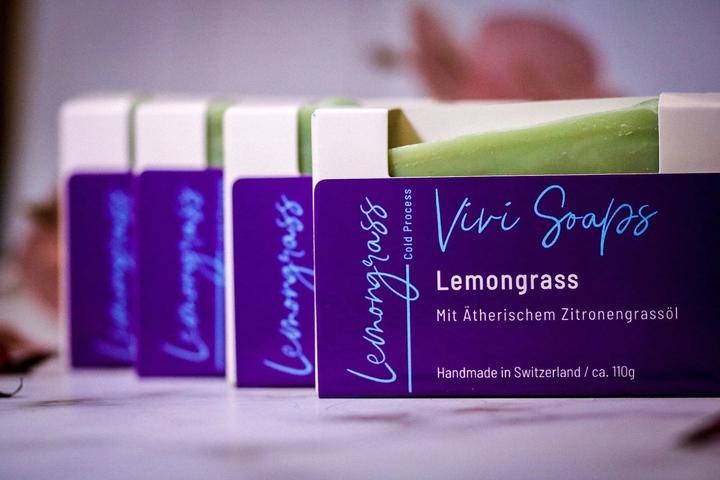 Produktbild Vivi Soaps Lemongrass Seife (Hartseife)