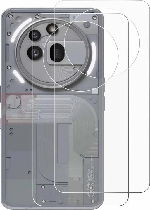 Image du produit ScreenLeaf Film de protection d'écran, Protection d'écran Écologique, Clear, Anti-Rayures (2 pièce(s), Nothing Phone (3a) Pro)