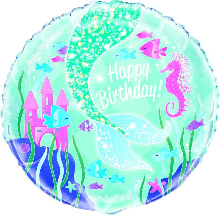 Actual product image Unique Balloon Siren Birthday (1 x)