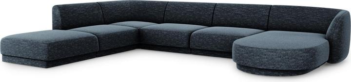 Actual product image Micadoni Panoramic Left Corner Sofa, "Miley", 6 Seats, 330x255x70Made in Europe (Sofa landscape)
