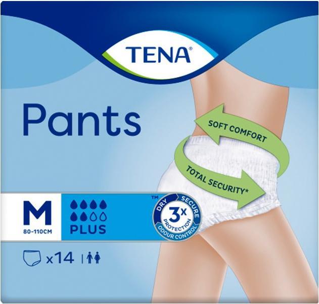 Immagine prodotto Tena Pantaloni Plus M (14 x, Normale)