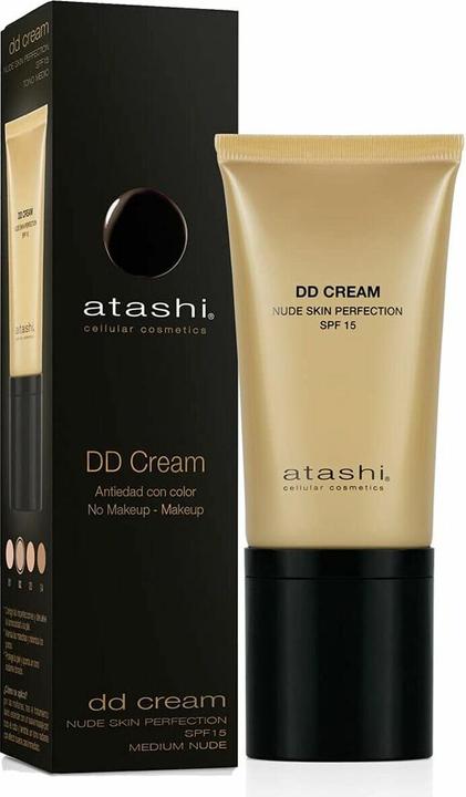 Actual product image Atashi CELULLAR COSMETIC gardenia DD cream #medio 50 ml (50 ml, Night cream, SPF 15)