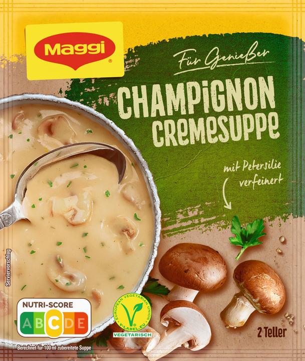 Immagine prodotto Maggi PER GLI INGEGNERI Crema di funghi, per un totale di 500 ml (500 ml)