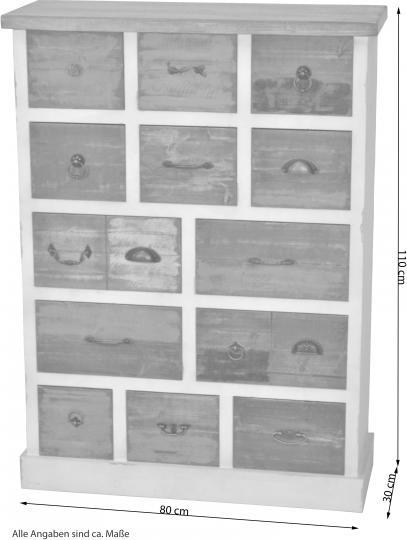 Actual product image Möbel Direkt Online Carola (80 x 30 x 110 cm)