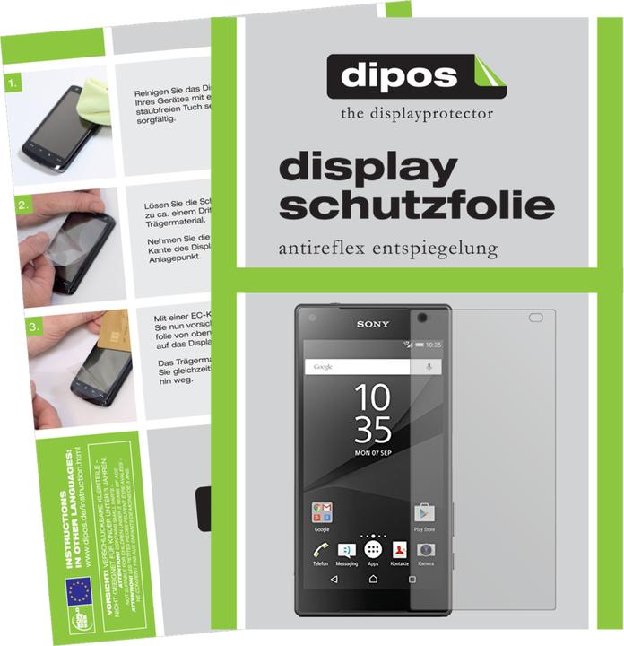 Produktbild Dipos Displayschutzfolie Antireflex (2 Stück, Sony Xperia Z5 Compact)