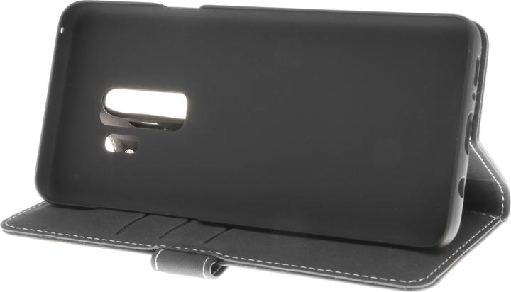 Produktbild Insmat 650-2648 mobile phone case (6.2") Flip case Black (Samsung Galaxy S9+)