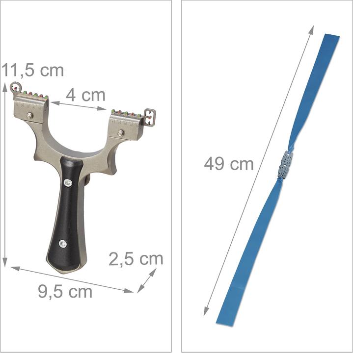 Actual product image Relaxdays Slingshot