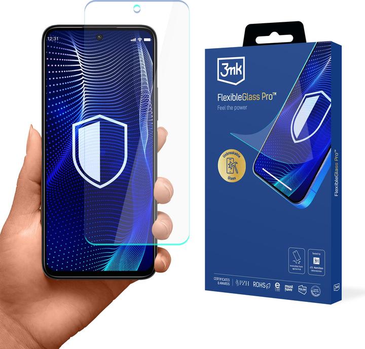 Produktbild 3MK Hybridglas FlexibleGlass Pro für Xiaomi Redmi 13 4G / 5G (Xiaomi Redmi Note 13 4G)