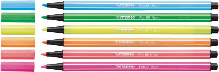 Immagine prodotto STABILO Penna in fibra 70 (Multicolore, 6 x)
