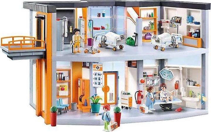 Actual product image Playmobil Large hospital with facilities (70190, Playmobil City Life)
