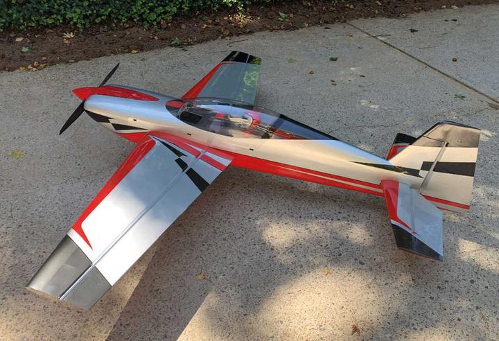 Produktbild Extremeflight-RC extra ng 104" rot/silber arf