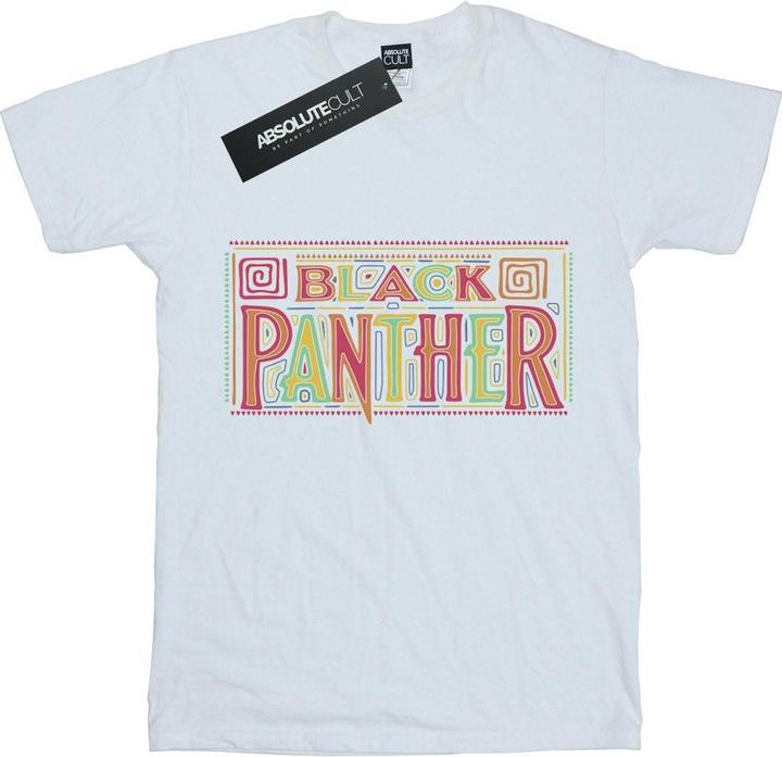 Jungen Black Panther Tribal Logo TShirt