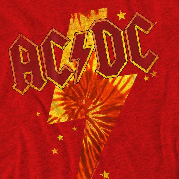 Immagine prodotto AC/DC Maglietta Bullone Tie Dye Adulto Unisex (XL)
