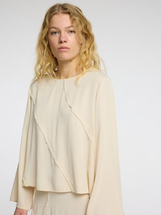 Image du produit Selected Femme Rundhals Oberteil mit langen Ärmeln (38)