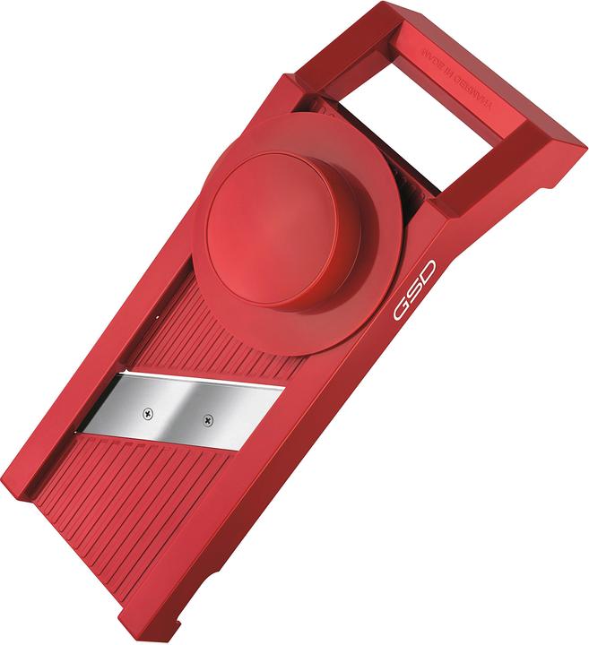 Produktbild GSD Universal-Gemüsehobel „3-in-1“ rot