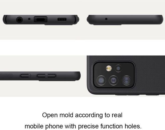 Actual product image Nillkin Super Frosted Shield Series (Samsung Galaxy A52 5G, Samsung Galaxy A52s 5G, Samsung Galaxy A52)