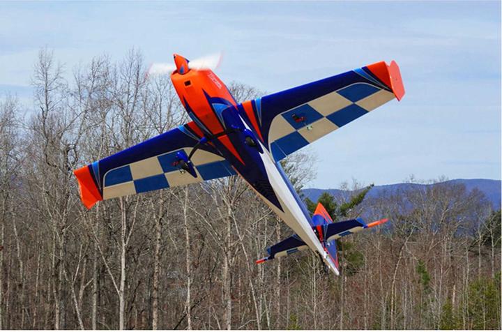 Produktbild Extremeflight-RC extra 300 85" orange / blau / weiss arf verbrenner/elektro version