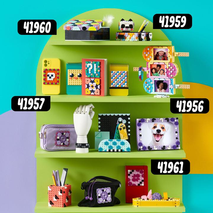 Produktbild LEGO Eiscreme Bilderrahmen & Armband (41956, LEGO Dots)