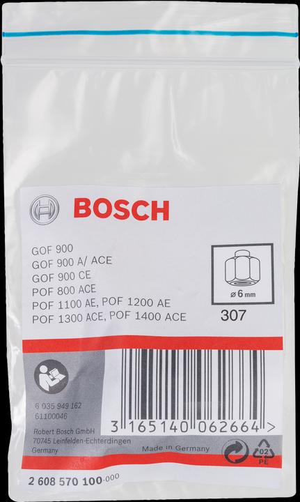 Produktbild Bosch Professional Zubehör Spannzange, 6 mm, 19 mm