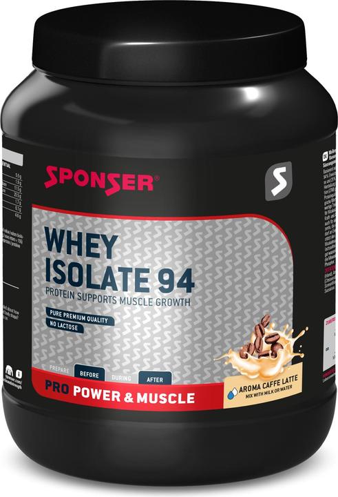 Image du produit Sponser Protéine de lactosérum 94 (Café, 1 pcs, 850 g)