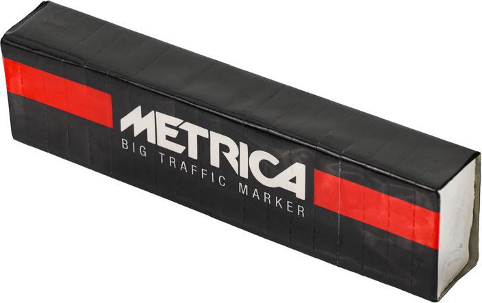 Produktbild Dönges Verkehrsunfall-Markierungskreide Metrica ca. 220 x 50 x 30 mm, weiss, geölt