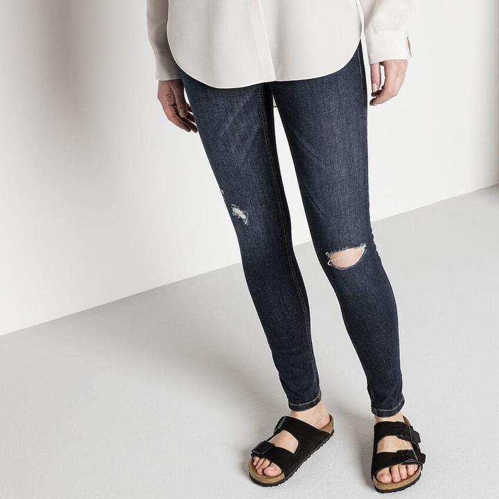 Actual product image Birkenstock Arizona Softbed Suede Narrow (45)