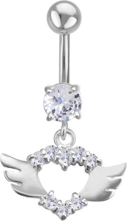 Produktbild Bijouteria Bauchpiercing (Edelstahl, Silber 925, Zirkonia)