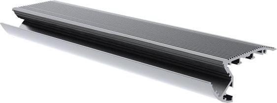 Produktbild LEDsON Alu-Stair - Aluminiumprofil F?R Led-Streifen - Rund - Eloxiertes Aluminium - Silber - 2 m (200 cm)