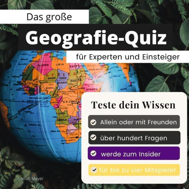 Produktbild Mayer:Das grosse Geografie-Quiz für Expe