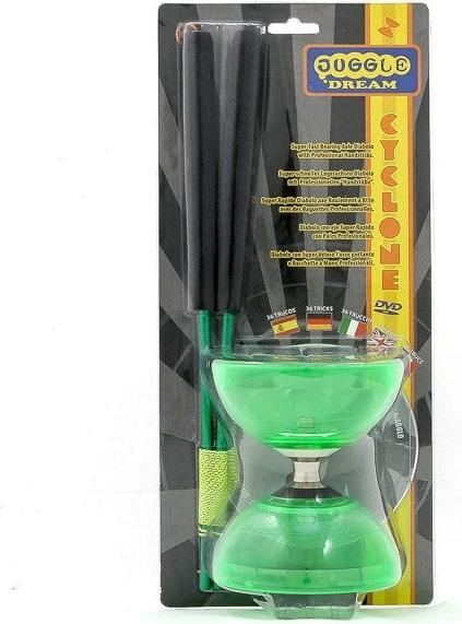 Juggle Dream Diabolo Freilauf Cyclone Quartz Set