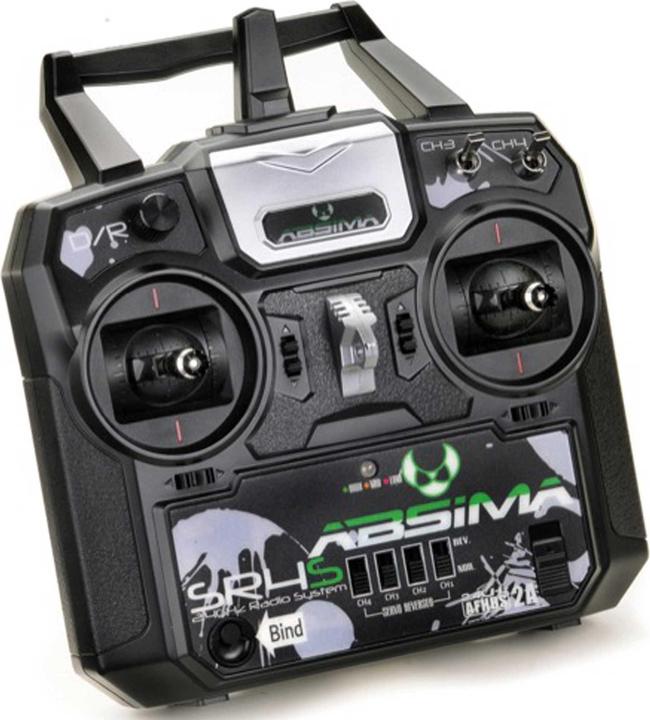 Actual product image Absima 4-channel stick remote control Sr4s 2.4GHz Set