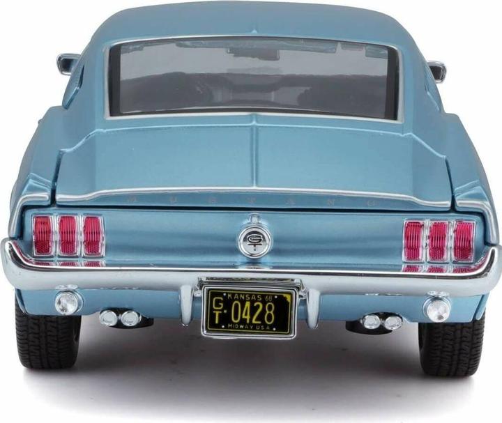 Produktbild Maisto Ford Mustang GT Cobra 1968 blau 1/18