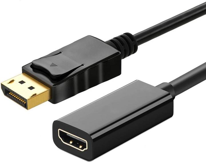 Image du produit Montiss Adaptateur DisplayPort v1.4 - HDMI v2.0 MT068 Black (HDMI, 20 cm)